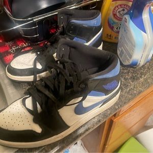 Size 12.5 blue and white